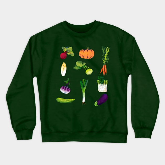 Vegetables Crewneck Sweatshirt by Mofy